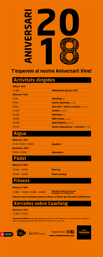 Aniversari CEM Maresme